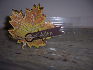 Wonderfall & Autumn Accents Place Tag 
