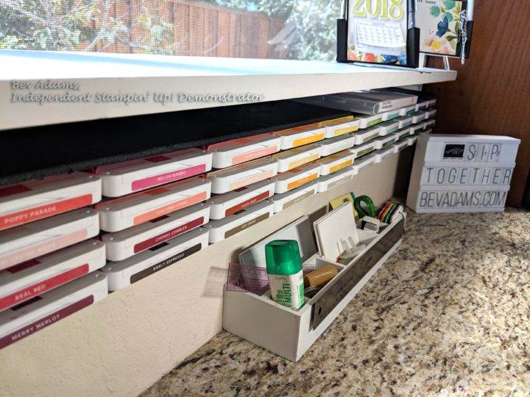 StampPadStorage 2018 Bev Adams, Independent Stampin' Up! Demonstrator
